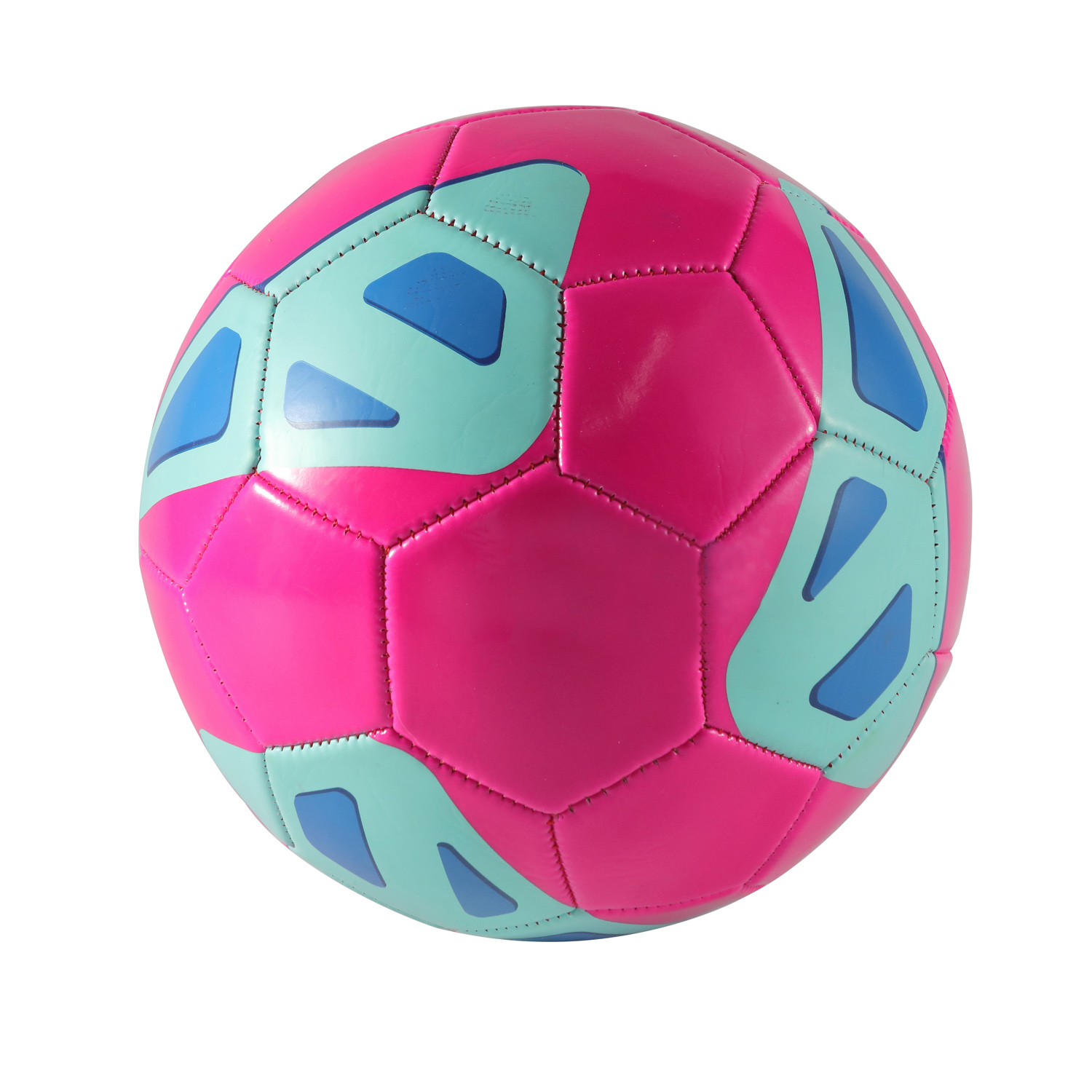 Fútbol oficial cosido a máquina del PVC de la promoción del tamaño 5