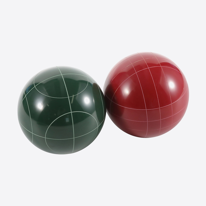 Juegos Venta al por mayor caliente Bola personalizada Corte cuadrado y juego de bochas con corte circular