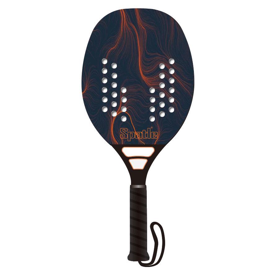 Logotipo personalizado de alta calidad y diseño de raqueta de tenis de playa de carbono Pickleball Paddle