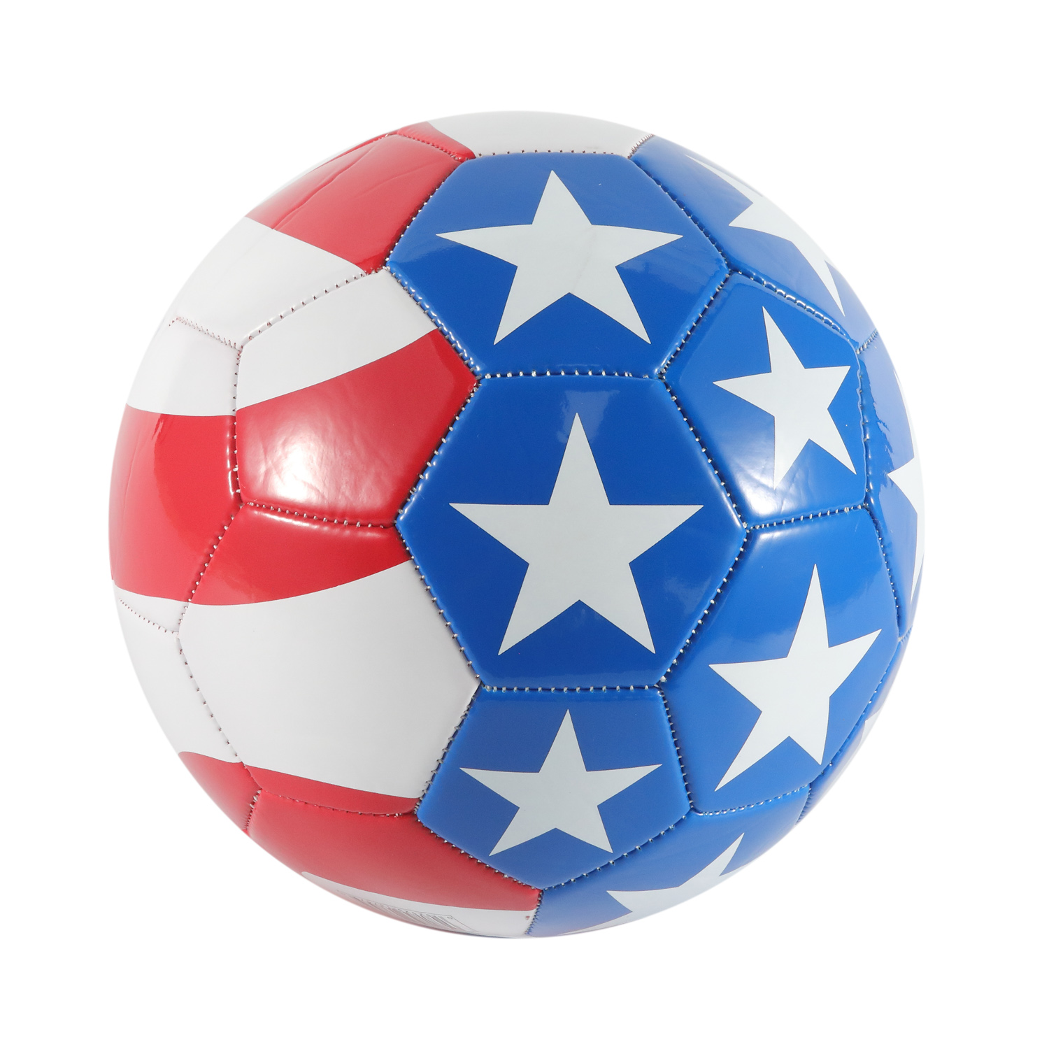 Balón de fútbol OEM personalizado de PVC / TPU / PVC cosido a máquina / laminado